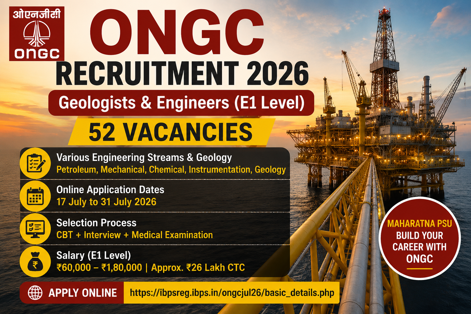 ONGC Recruitment 2026