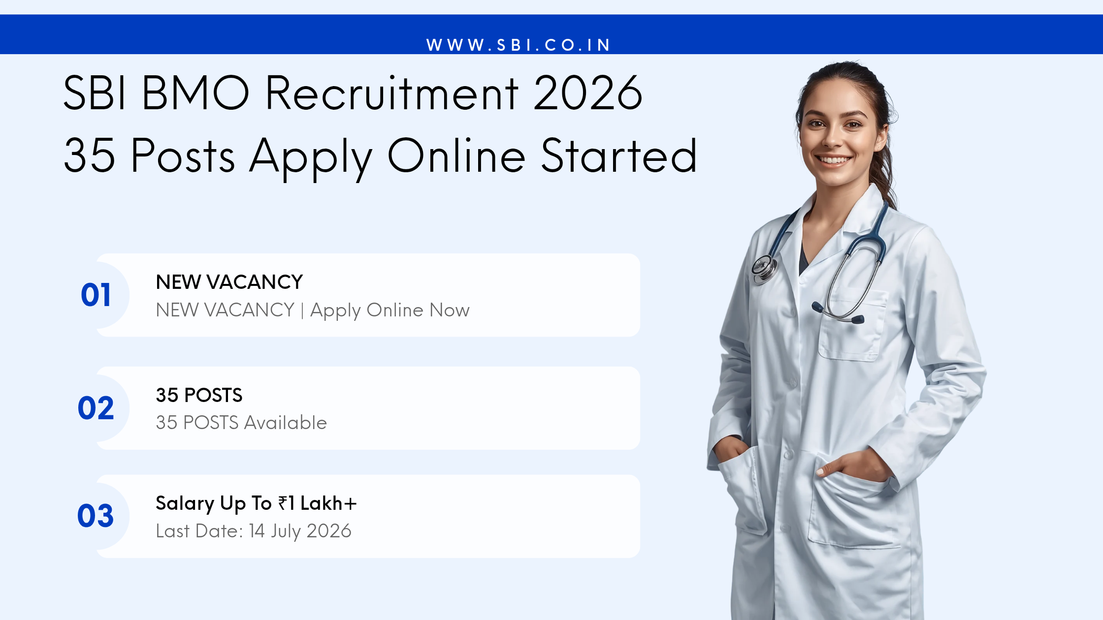 SBI BMO Recruitment 2026