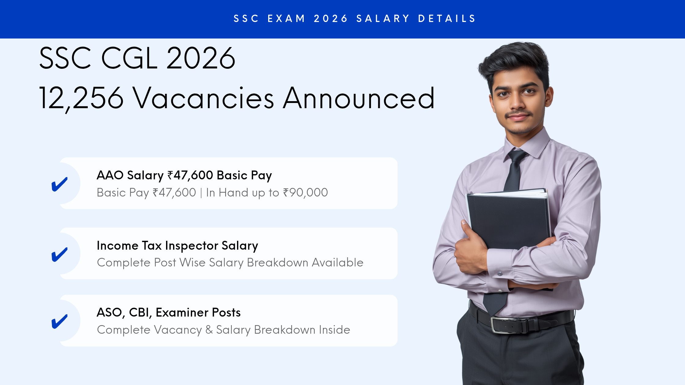 SSC CGL 2026 Vacancy Salary Details