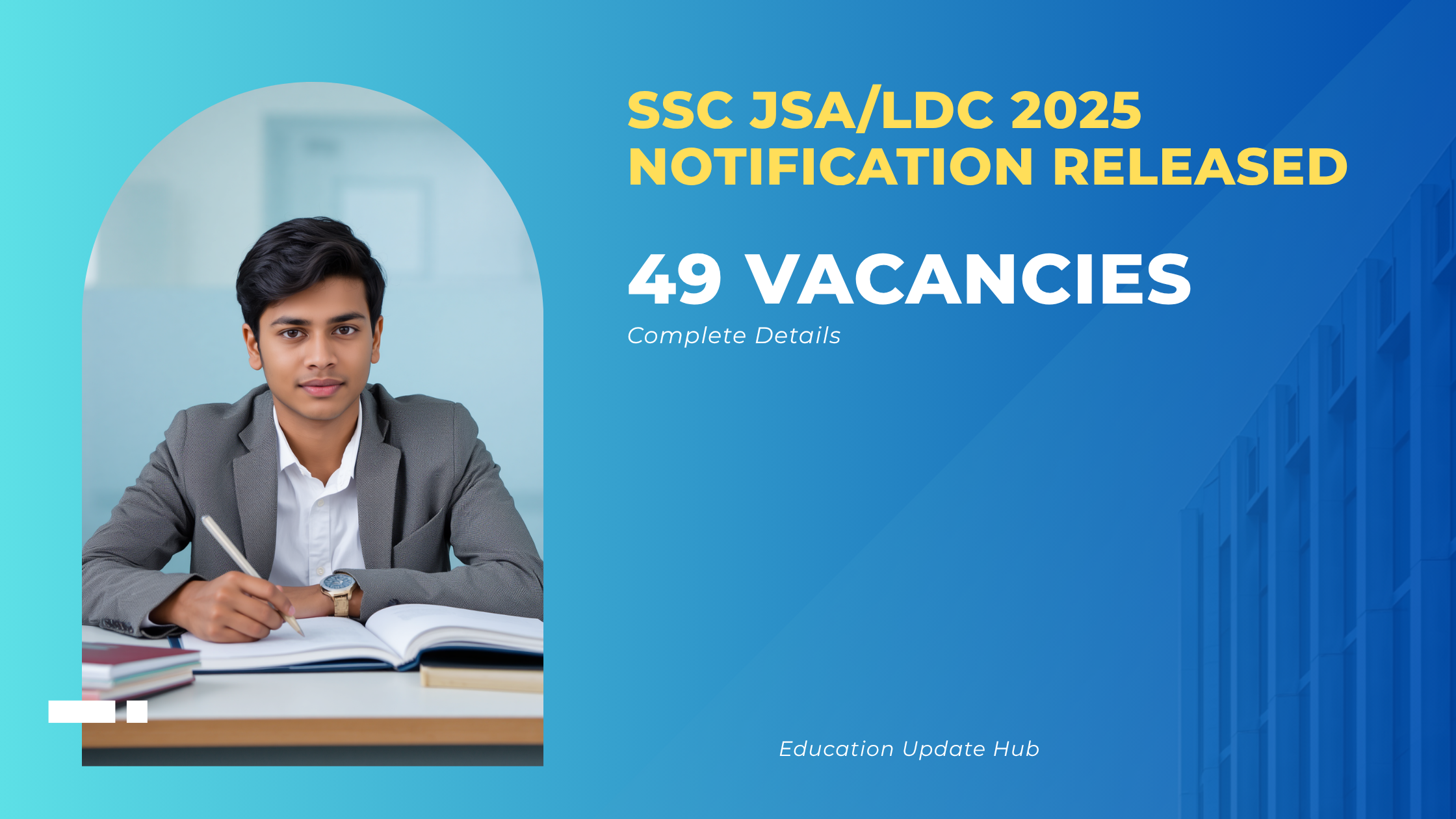 SSC JSA LDC LDCE 2025 Notification